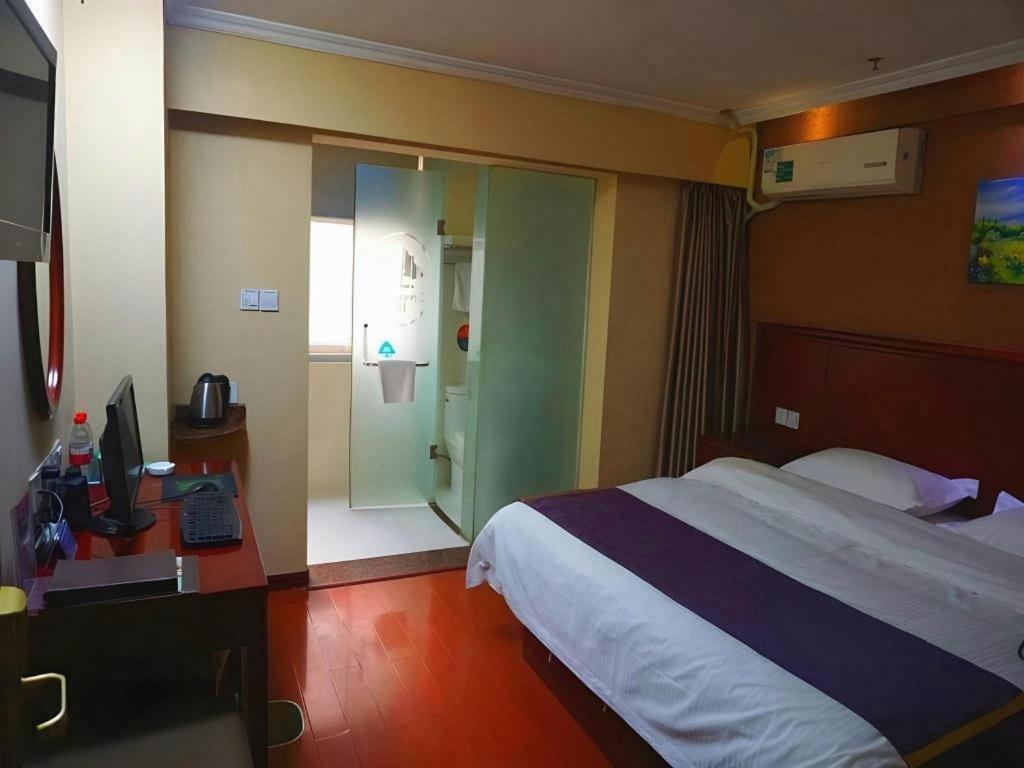 Greentree Inn Xi'An Bell And Drum Tower Food Street Ancient City Wall Ximen Express Hotel Екстериор снимка
