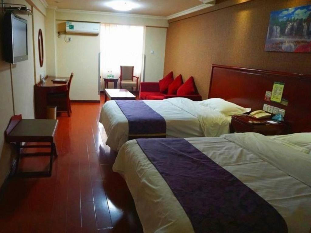 Greentree Inn Xi'An Bell And Drum Tower Food Street Ancient City Wall Ximen Express Hotel Екстериор снимка